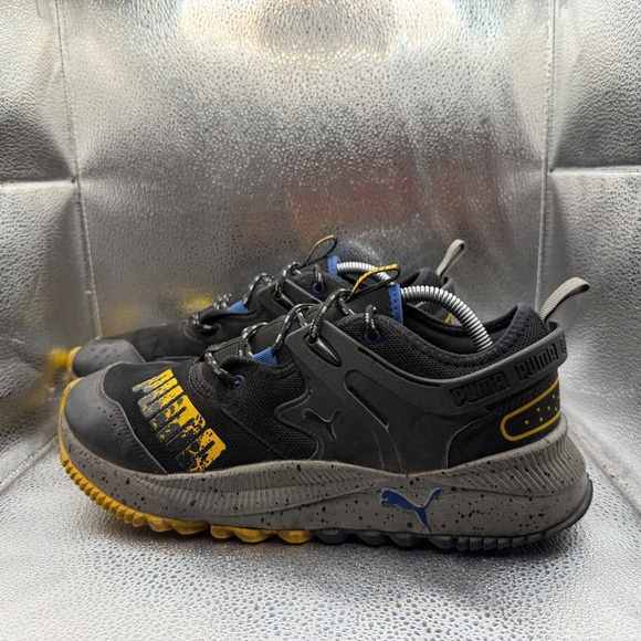 Size 11 Puma Pacer Future Black Mens Lace-Up Comfort Athletic Sneakers 382884-07 main image 6